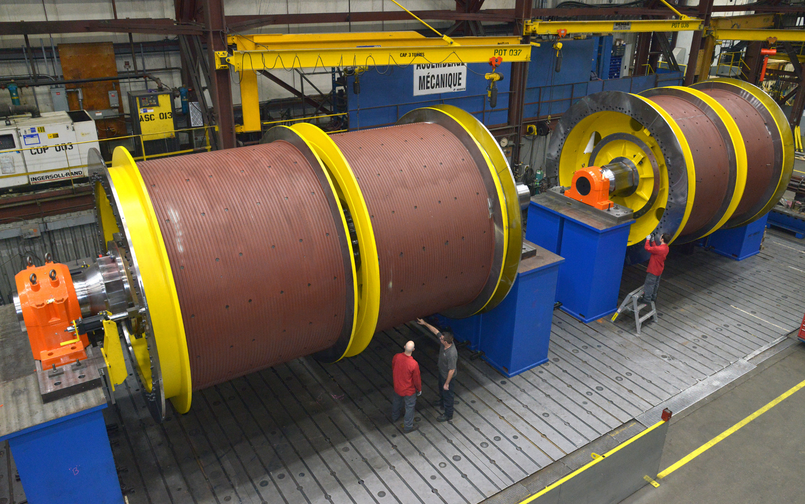 Hoist-drum-mining-assembly