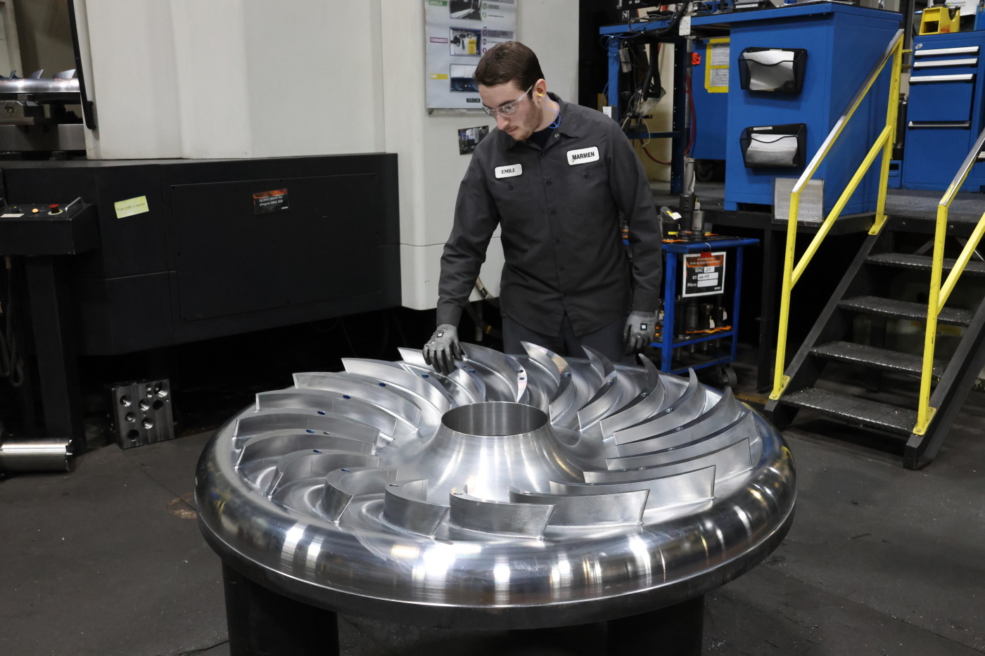Van turn machining