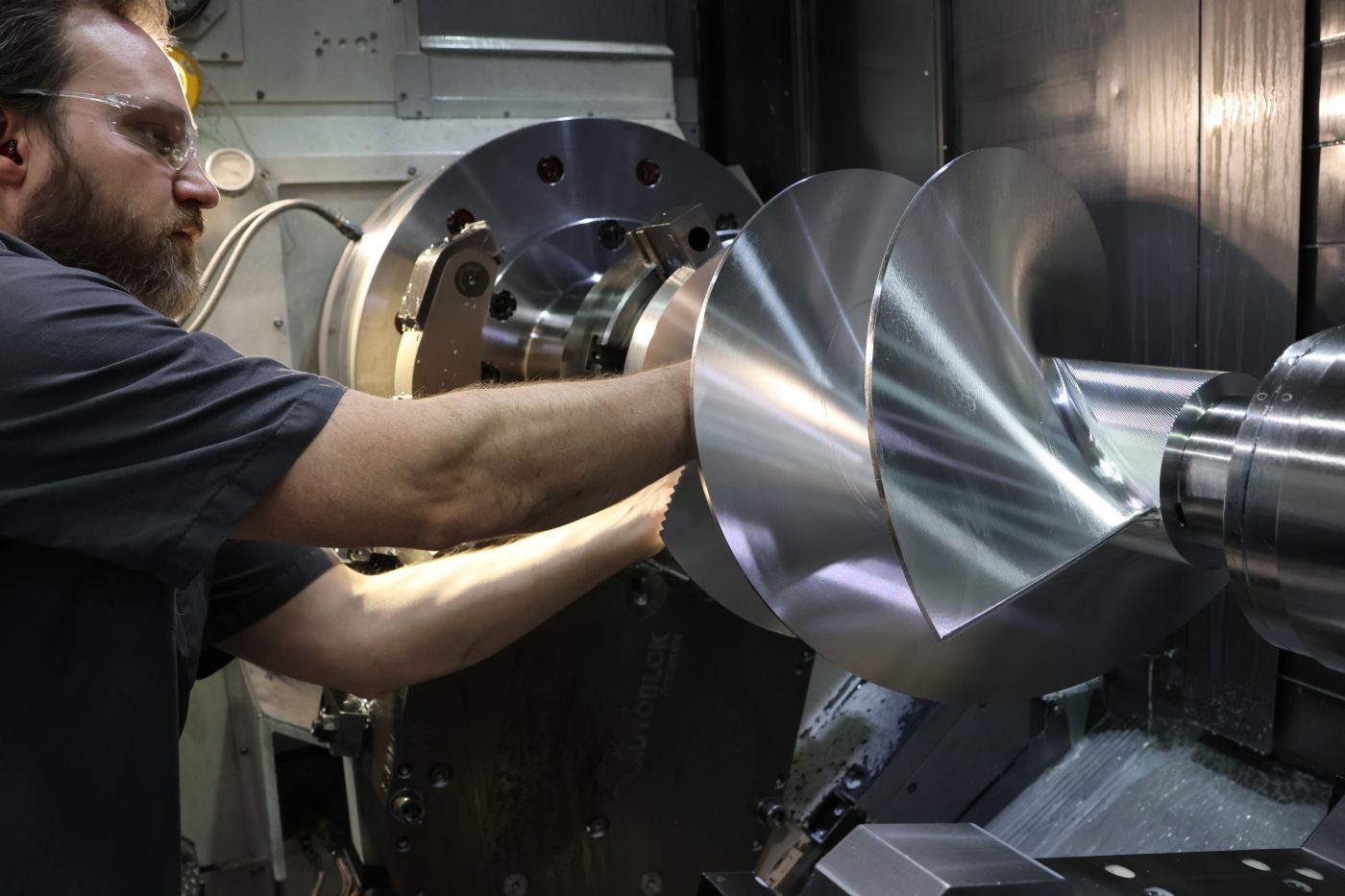 Inducer machining