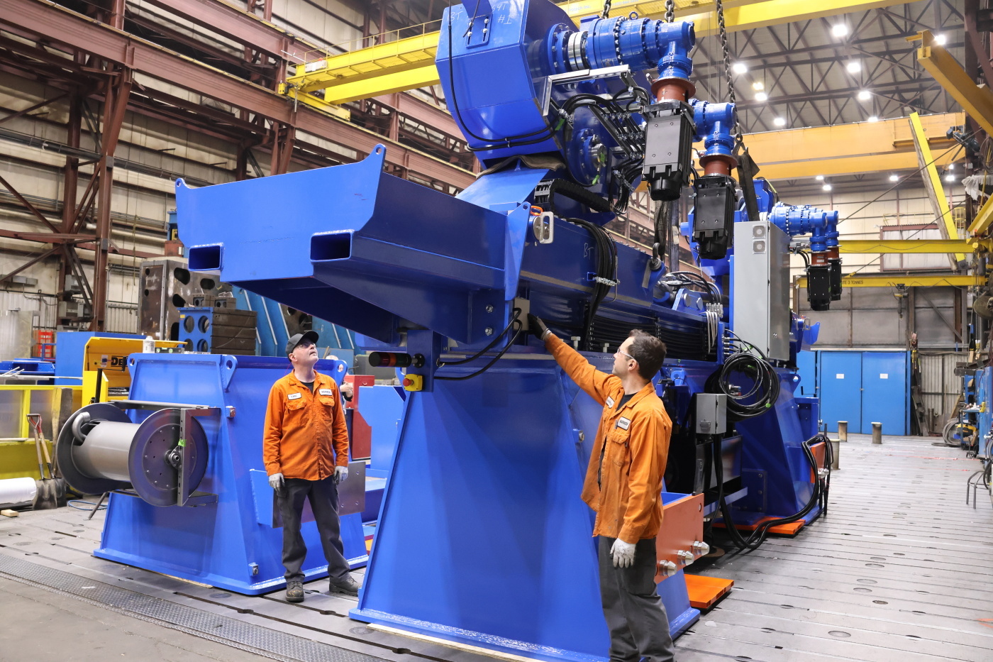 Rouleau equipement soutien au sol spatial