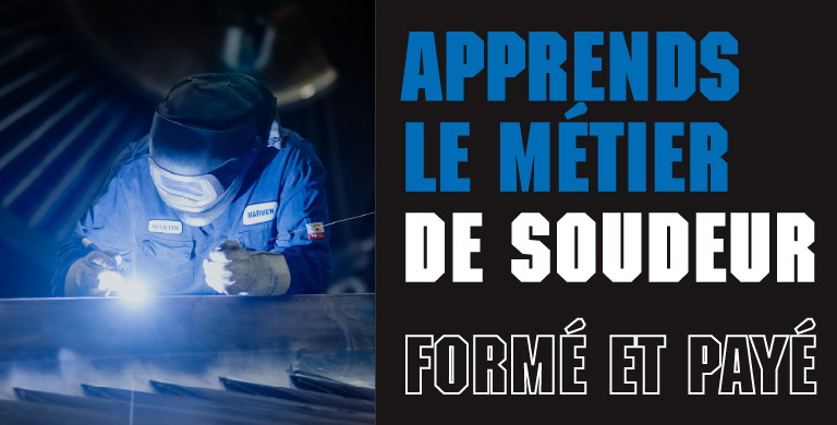 Formation - Deviens soudeur
