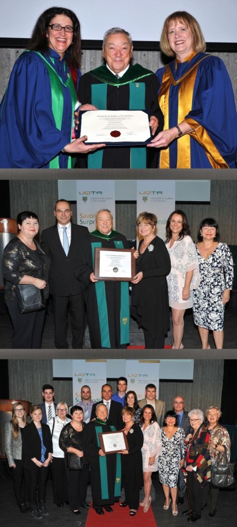 The founder of Marmen receives an honorary doctorate from the University of Trois-Rivières (UQTR)