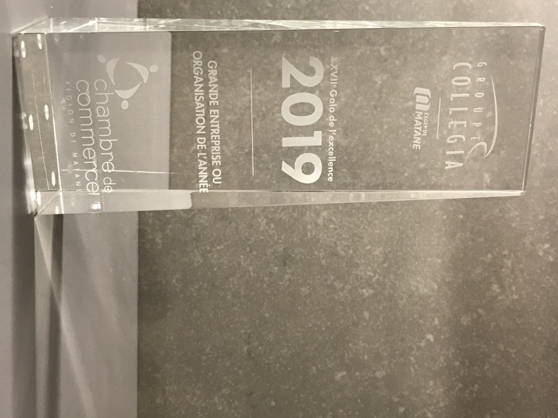 Prix Gala d'Excellence 2019 de la Chambre du commerce - région de Matane