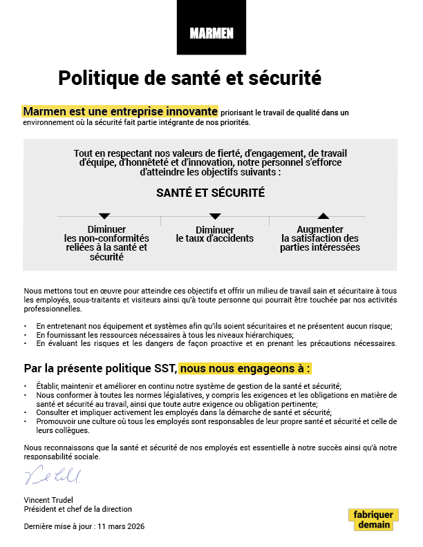 2026-03-11-Politique SST-8.5x11 FR